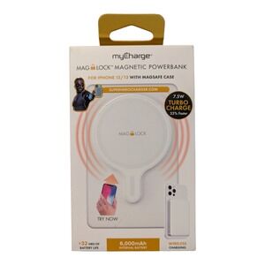 C4. MyCharge Maglock Magenetic 6000mAh Power Bank For iPhone 12 And Recent Model